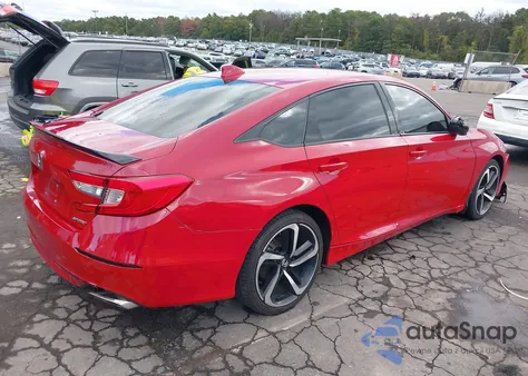 2018 Honda Accord Sport from USA, damaged, VIN 1HGCV1F34JA174284